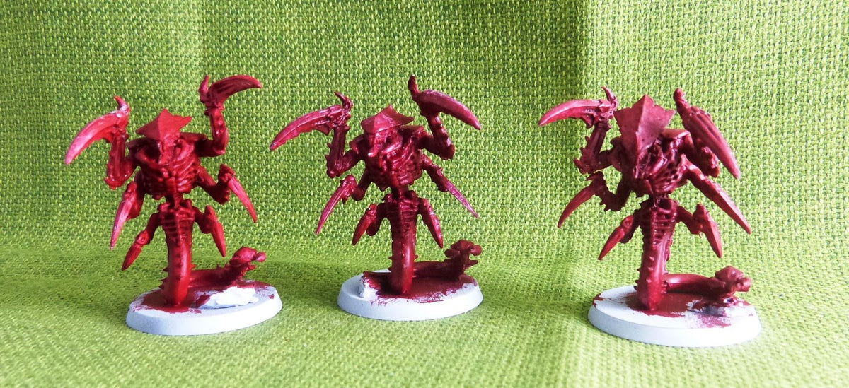 Tyranids - Classic Metal Raveners x 3 Models - Warhammer AoS 40k #G9