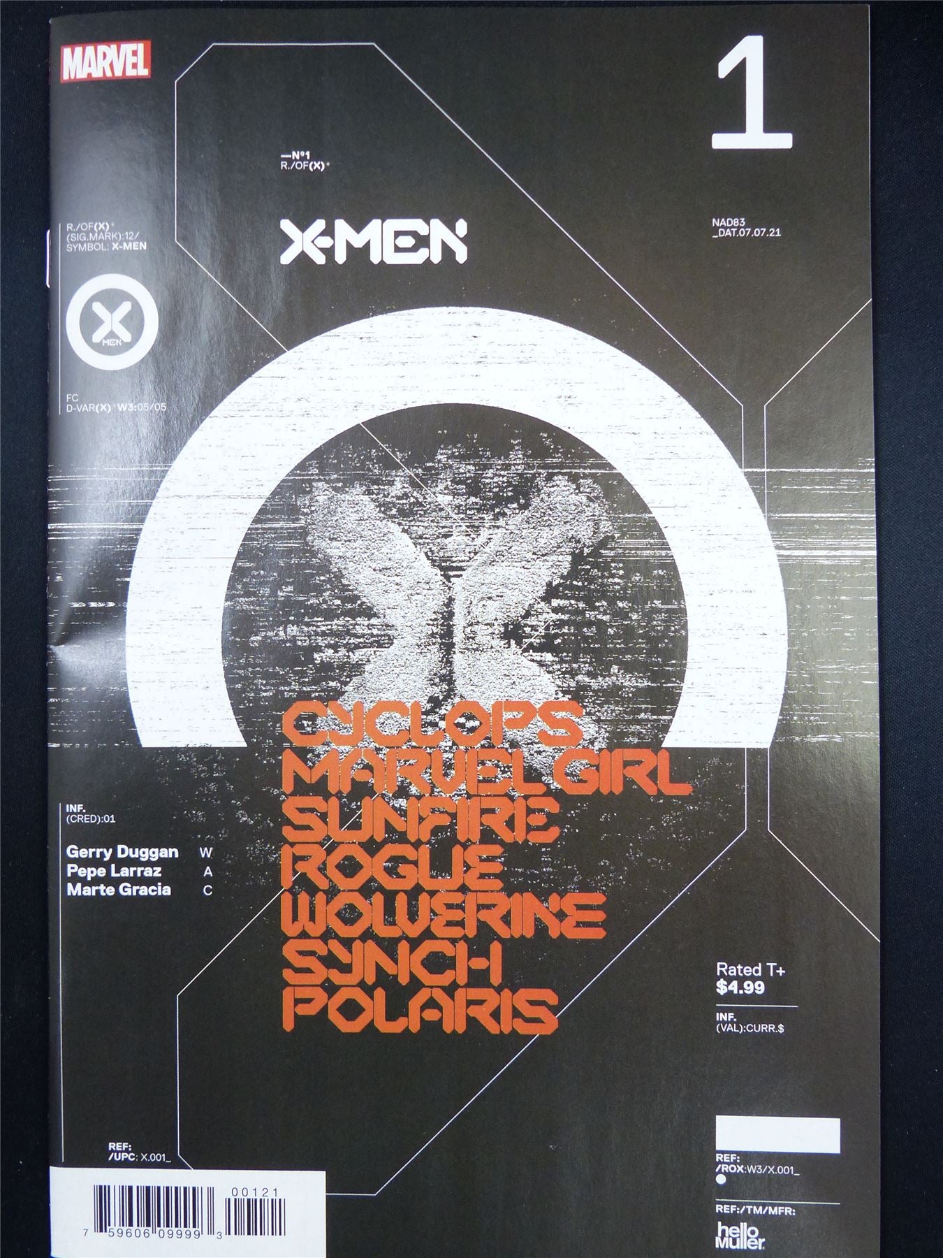 X-MEN #1 Muller 1:10 Variant - Marvel Comic #4Z4