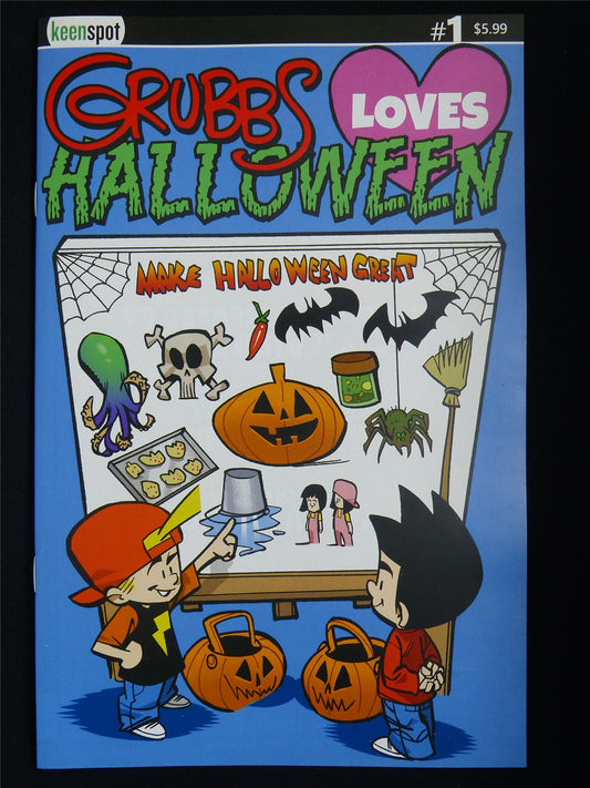 GRUBBS Loves Halloween #1 - Oct 2025 Keenspot Comic #5ER