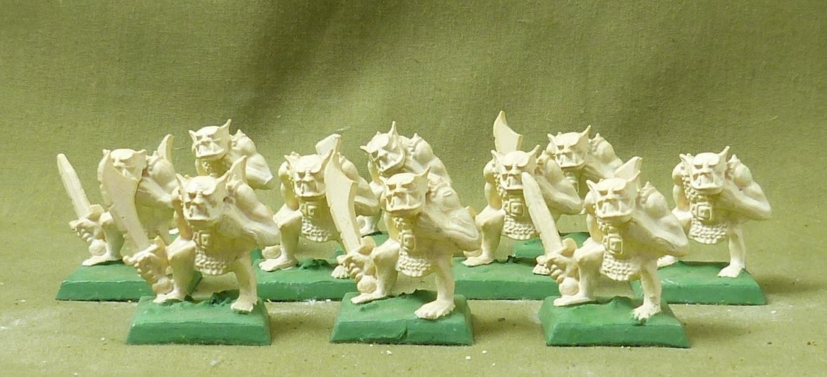Classic First Generation Orcs - Orcs & Goblins - Warhamer Fantasy #4X2
