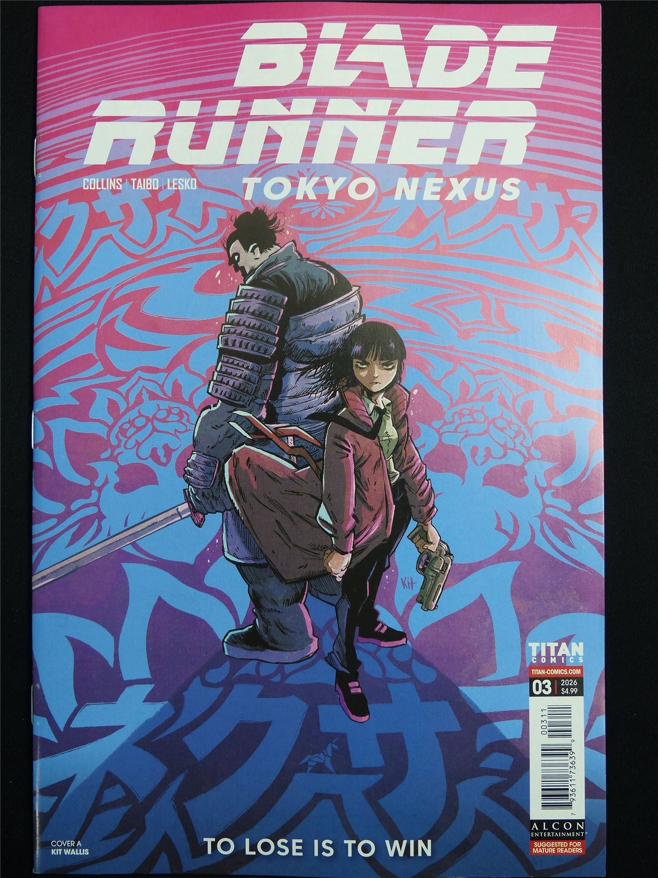 BLADE Runner Tokyo Nexus: To Lose is to Win #3 Cvr A - Jul 2026 Titan Comics #21F