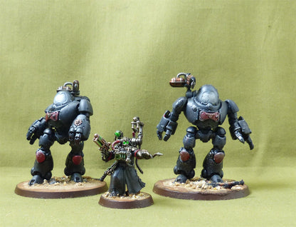 Kastelan Robots painted - Adeptas Mechanicus - Warhammer 40k #3M1