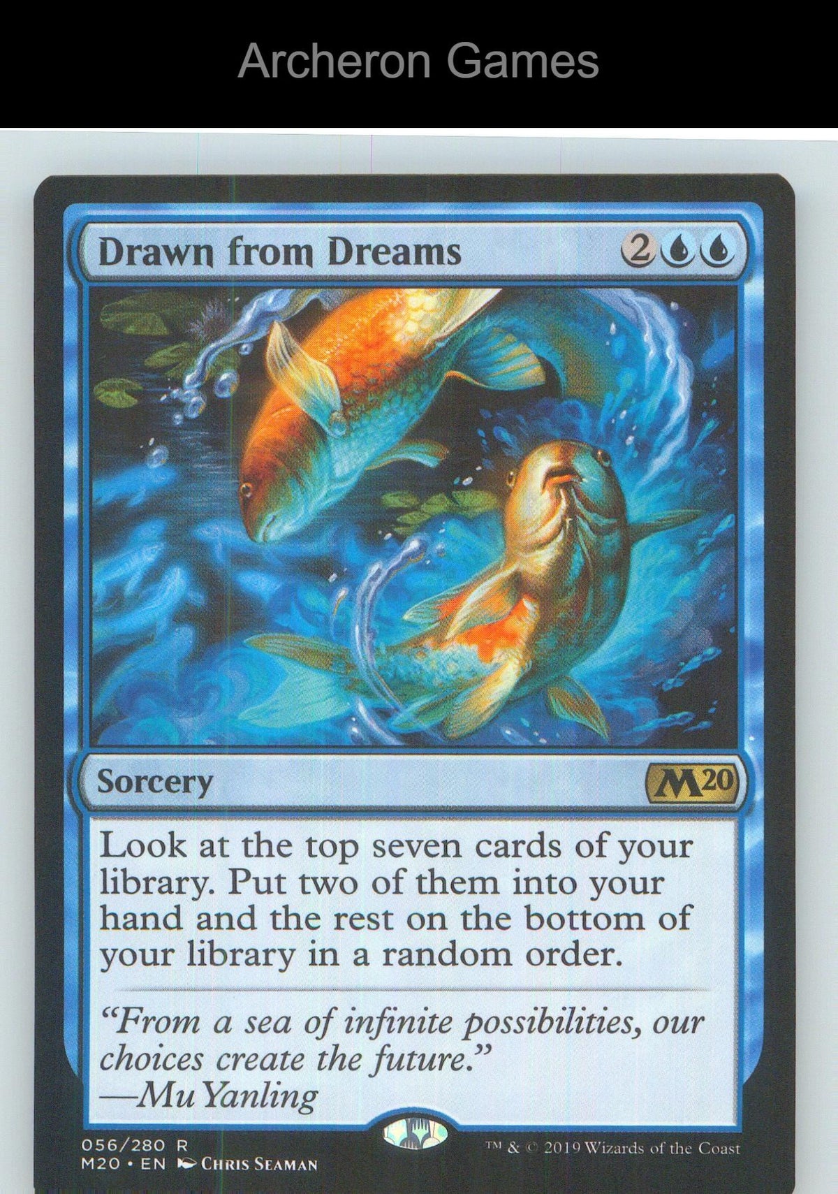 Drawn from Dreams M20 56 R MTG Card NM/EX+