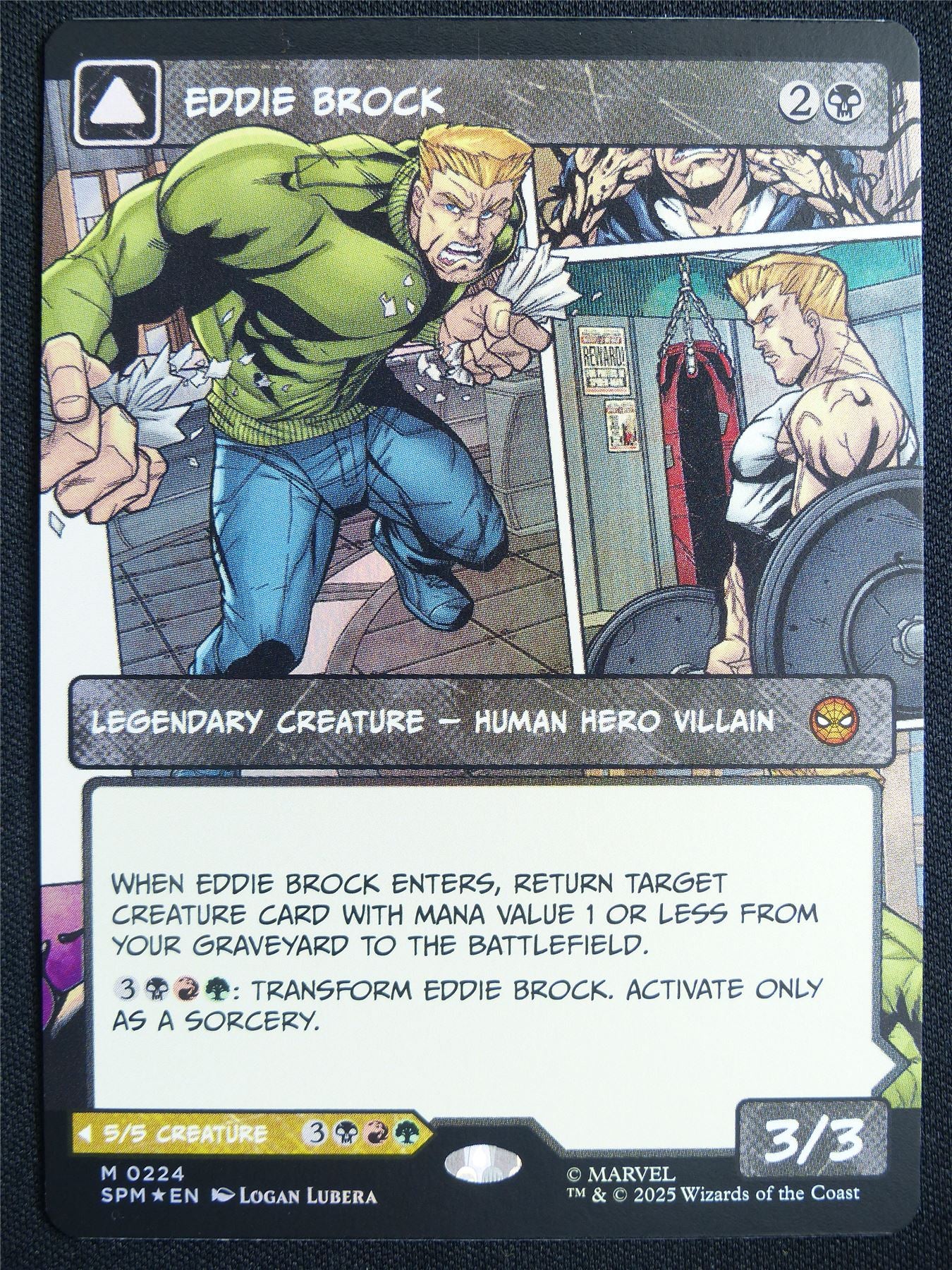 Eddie Brock Showcase Foil - SPM - Mtg Card #1ZM