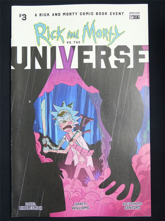 RICK and Morty vs the Universe #3 - Sep 2025 Oni Press Comic #4HJ