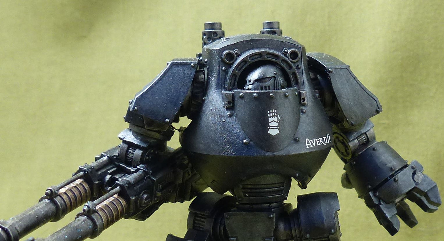 Contemptor Dreadnought painted - Imperial Fists - Warhammer Horus Heresy #7UY