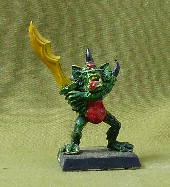 Classic Metal Nurgle Plague Bearer - Chaos - Warhammer Fantasy #8B