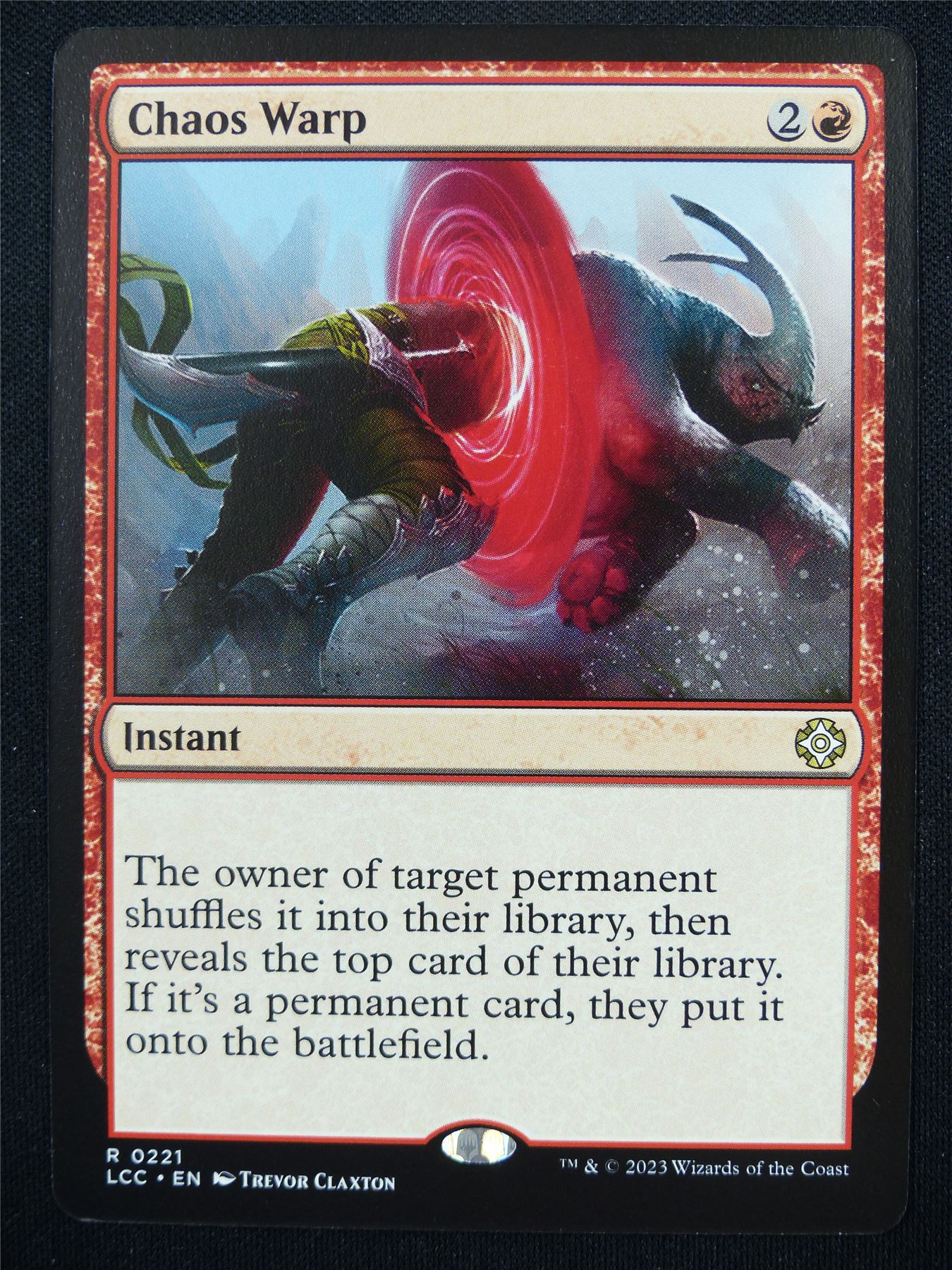 Chaos Warp - LCC - Mtg Card #33Q