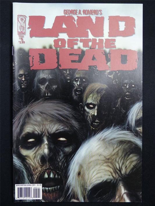 LAND of the Dead #5 - IDW Comic #36O