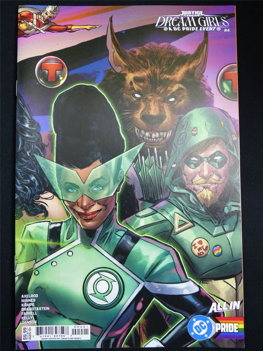 JUSTICE League: Dream Girls DC pride Event #4 Cvr B - DC Comic #3WT