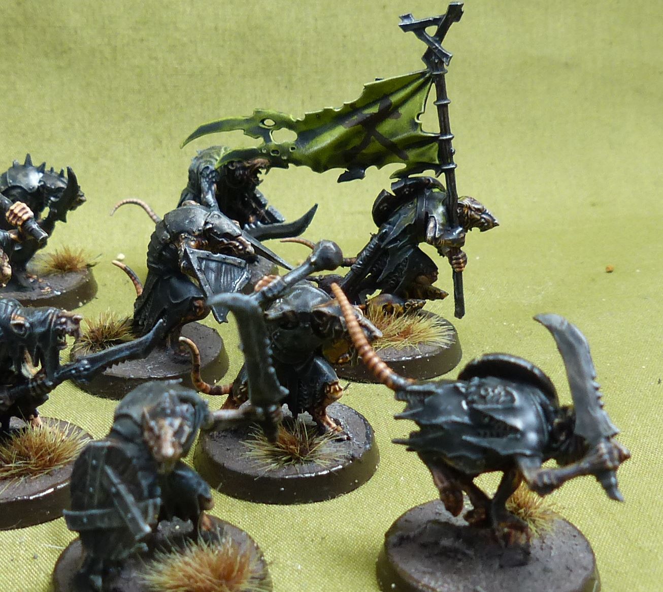 Clan Rats painted - Skaven - Warhammer AoS #5SD