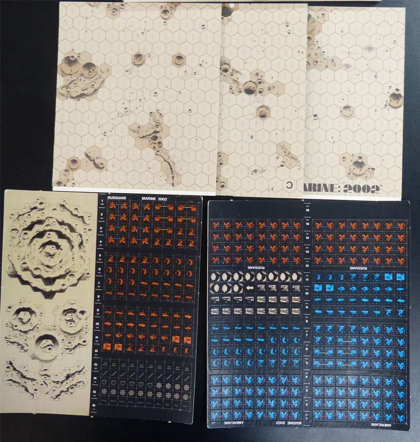 Marine: 2002 A Game of the first Lunar War Boardgame #275