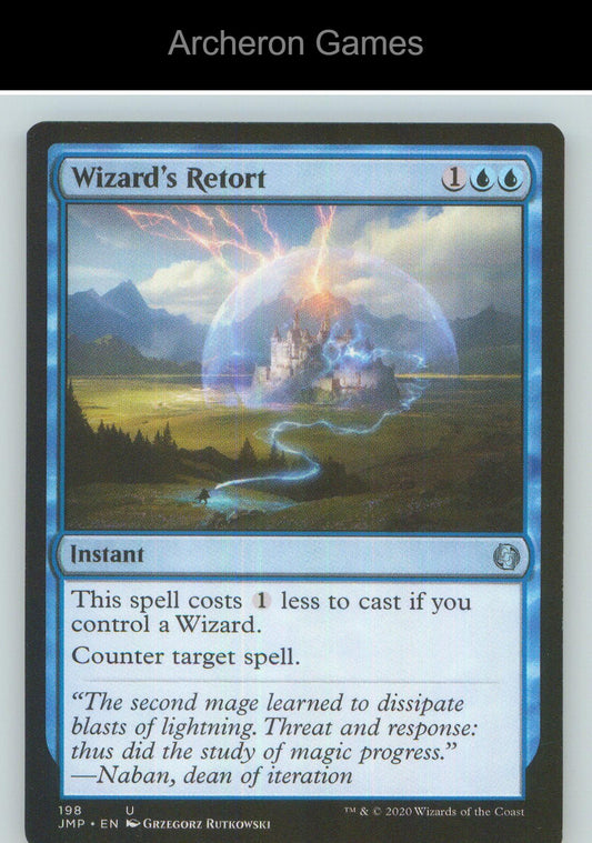 Wizard's Retort JMP 198 UC MTG Card NM/EX+