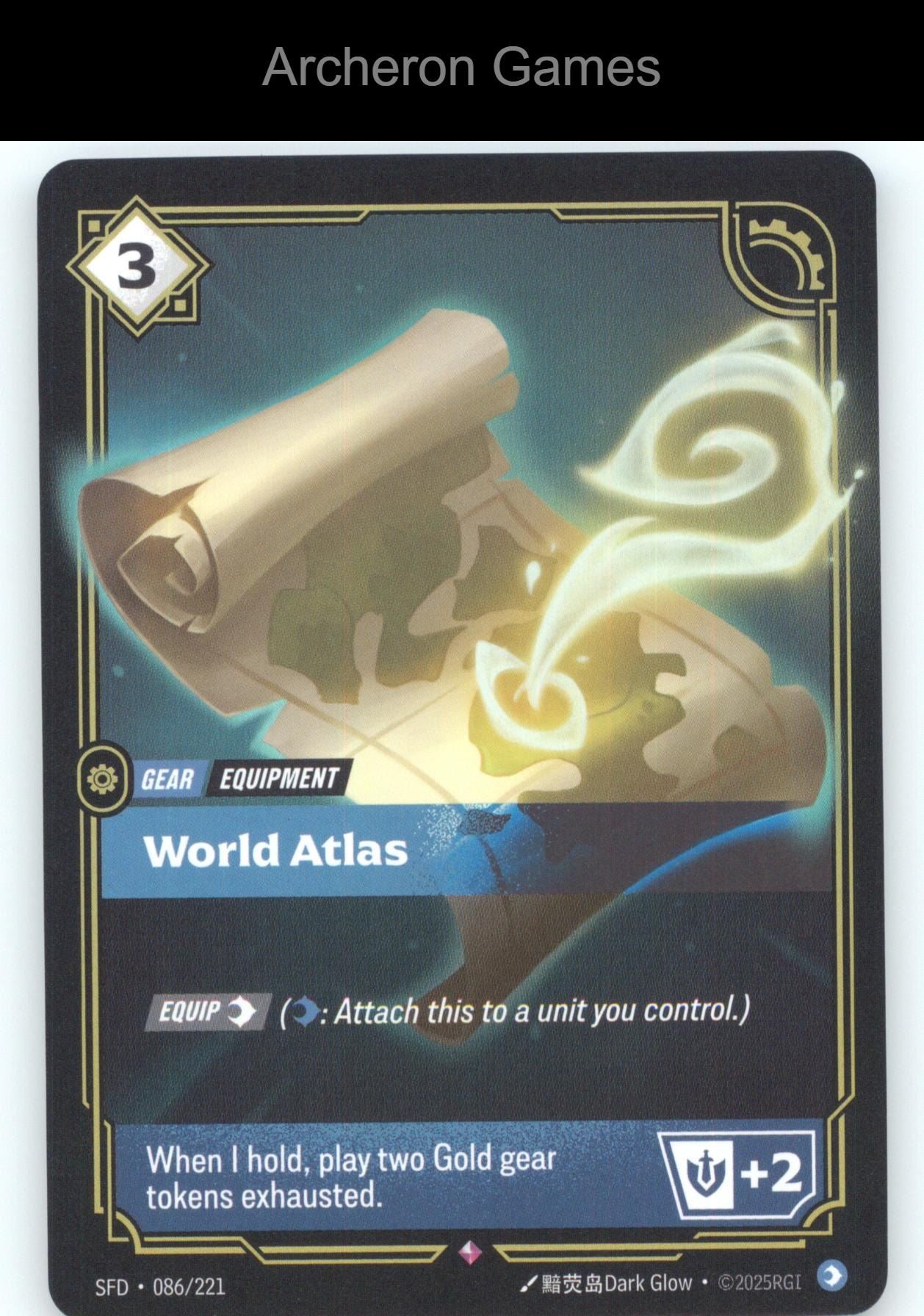 World Atlas SFD 086/221 R  Card Spiritforged