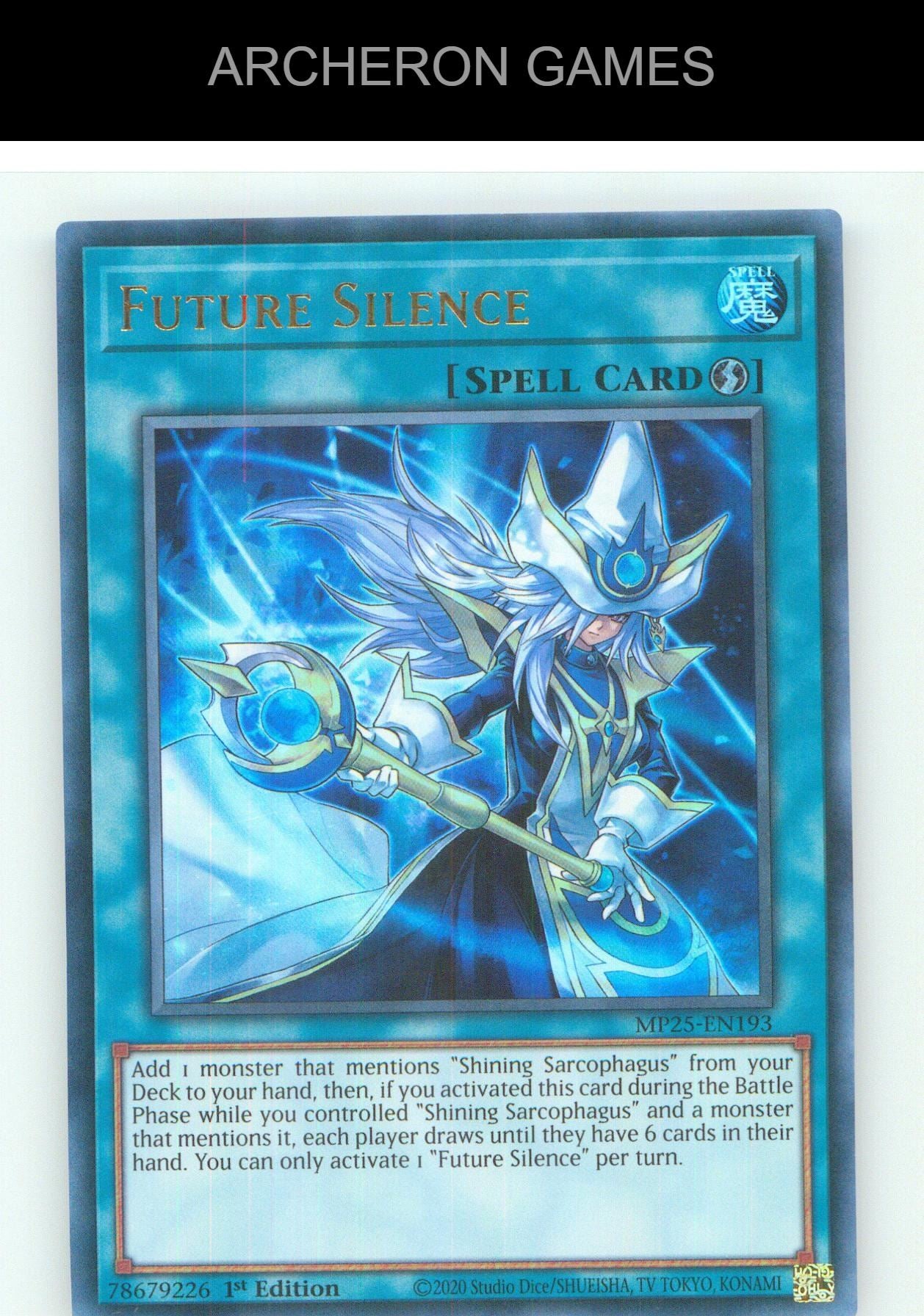 Future Silence UR YUGIOH Card 1st Edition