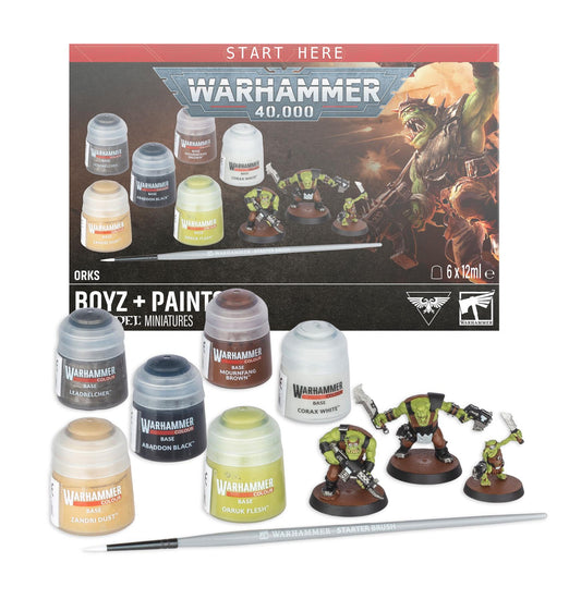Boyz + Paints - Orks - Warhammer: 40K - Available from 25/07/2026