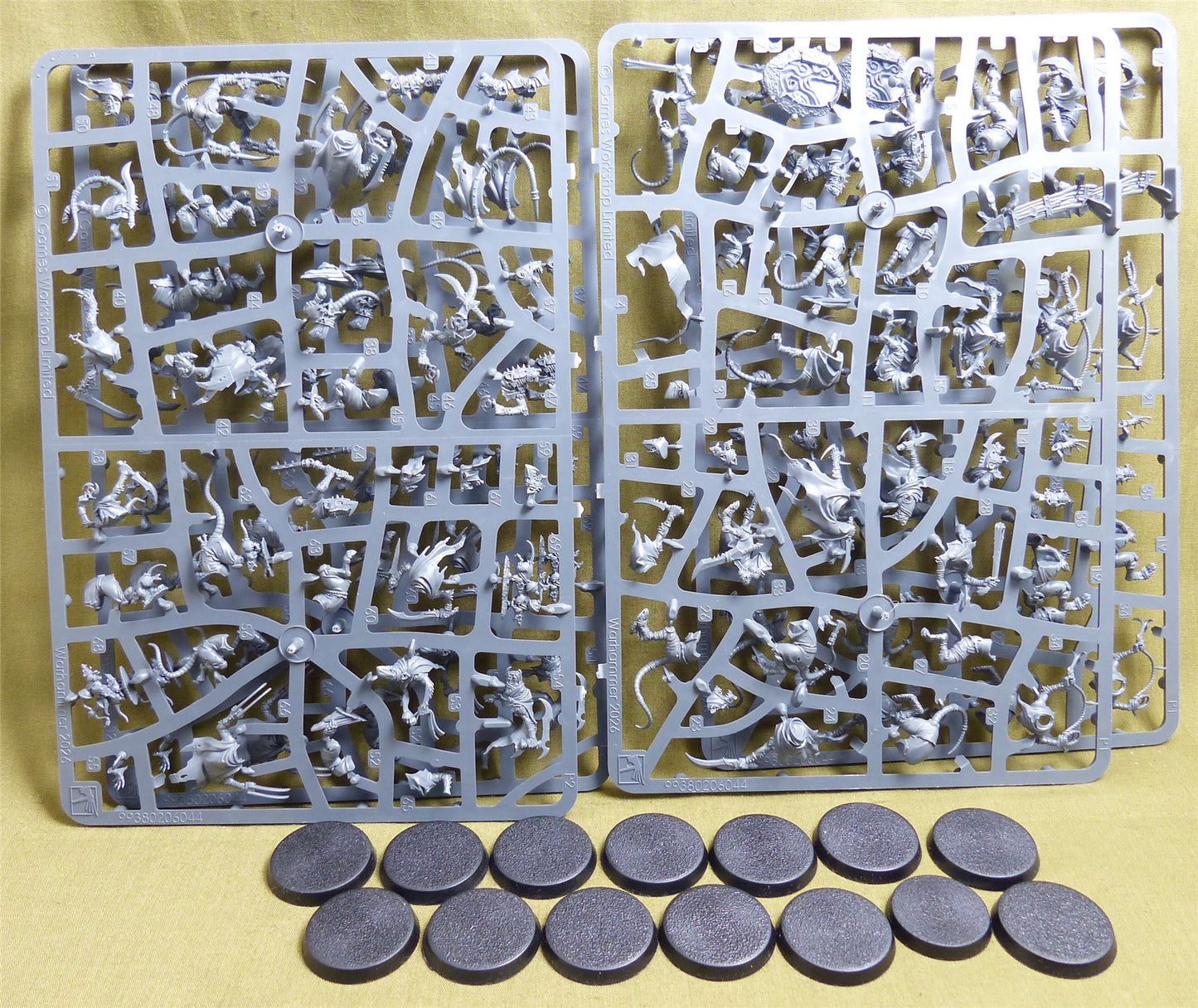 Gutter Runners set of 20 incomplete sprue - Skaven - Warhammer AoS #RY