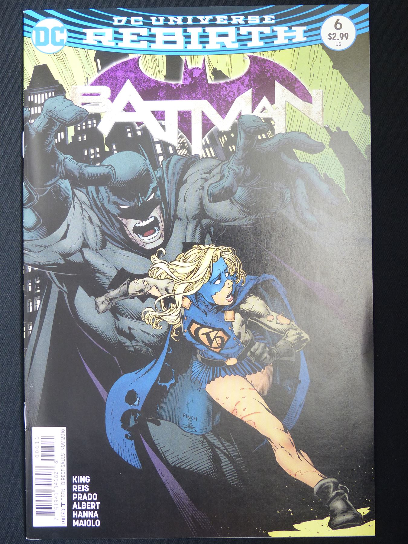 BATMAN #6 Rebirth - DC Comic #66Y