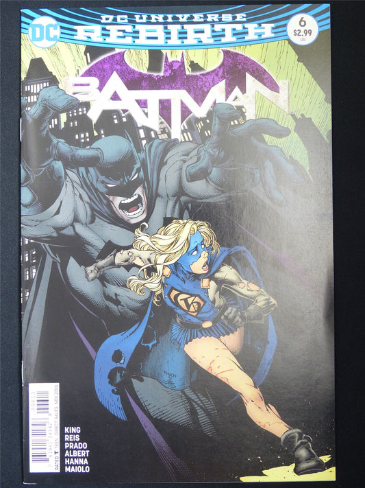 BATMAN #6 Rebirth - DC Comic #66Y