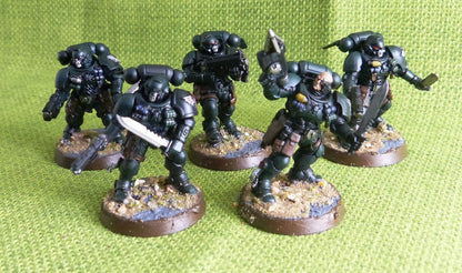 Space Marines - Reiver Squad x 5 Models Painted - Warhammer AoS 40k #II