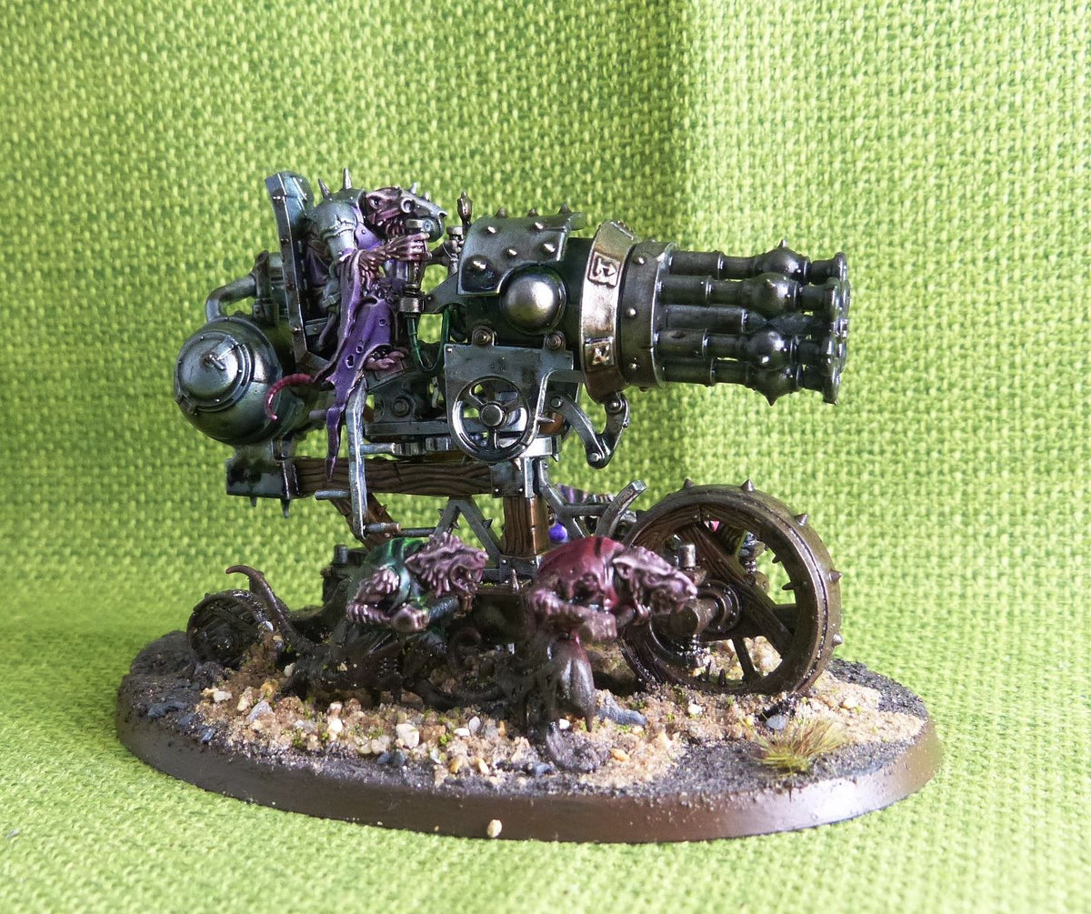 Skaven - Ratling Warpblaster - Painted - Warhammer AoS 40k #GS