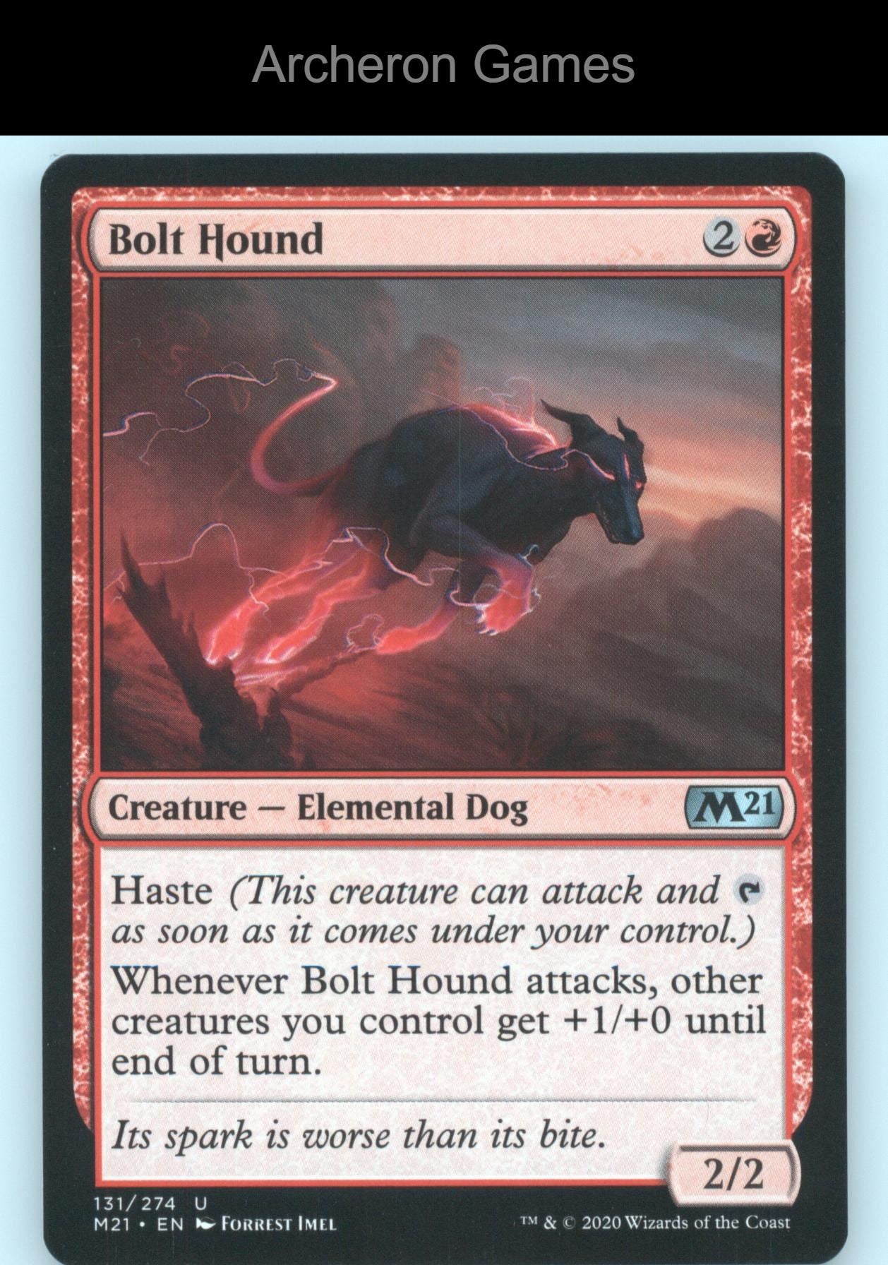 Bolt Hound 131 UC MTG Card Core Set 2021