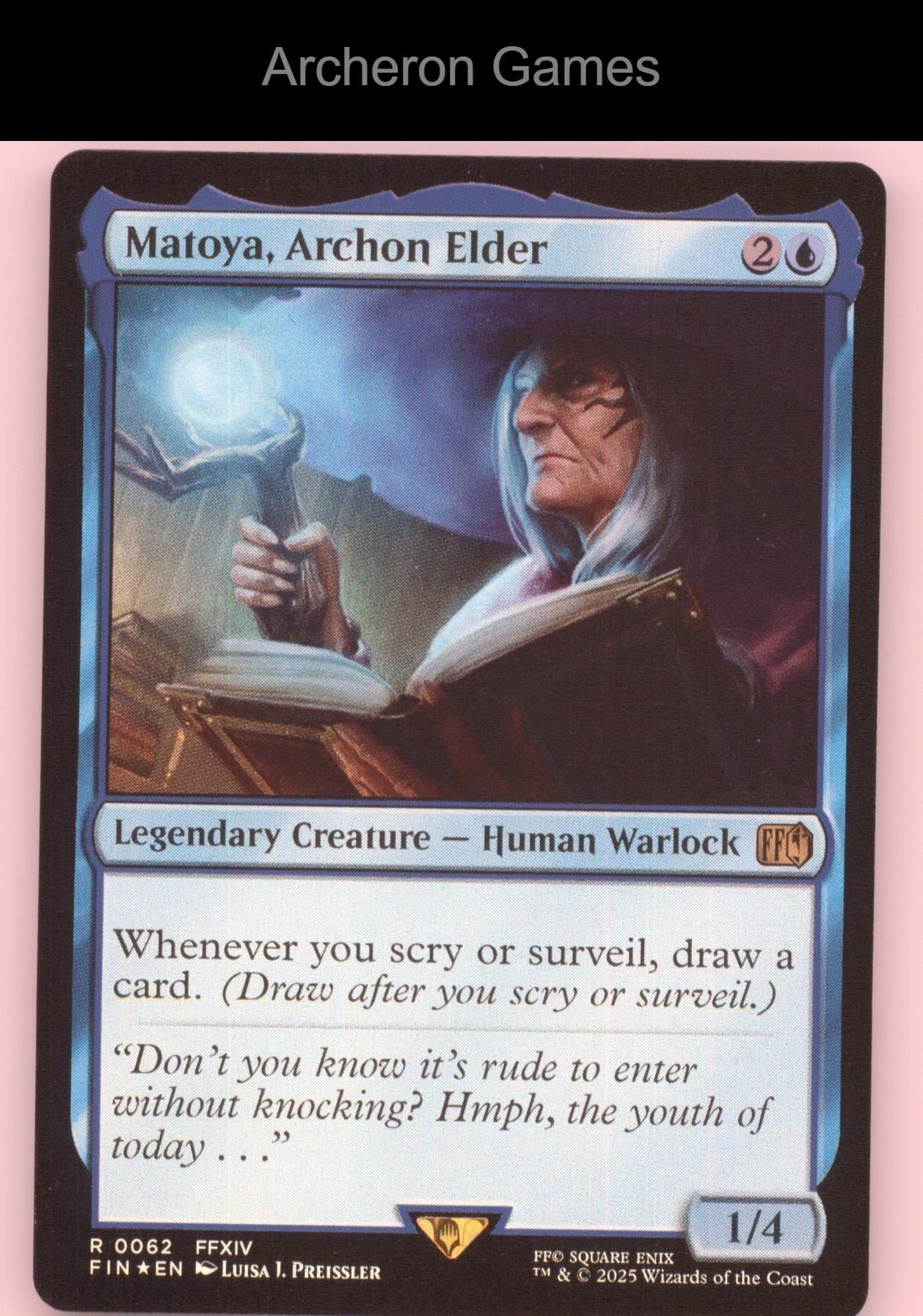 Matoya, Archon Elder 62 R MTG Card FINAL FANTASY
