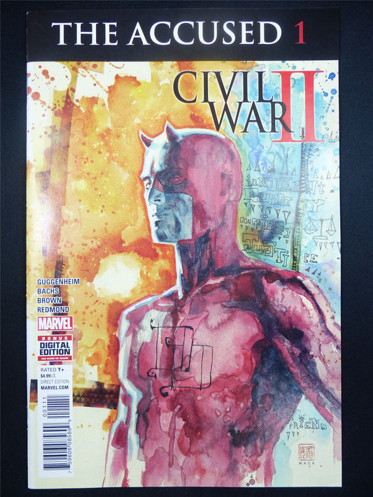 CIVIL War 2: The Accused #1 - Marvel Comic #J4