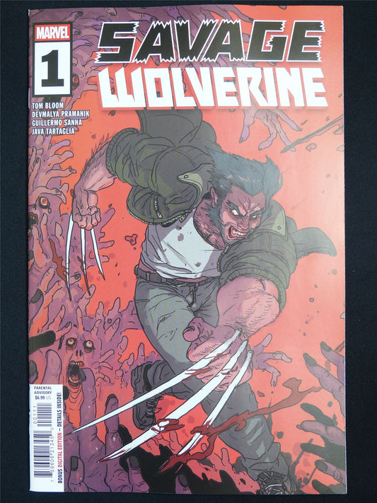 Savage WOLVERINE #1 - Sep 2025 Marvel Comic #2K6