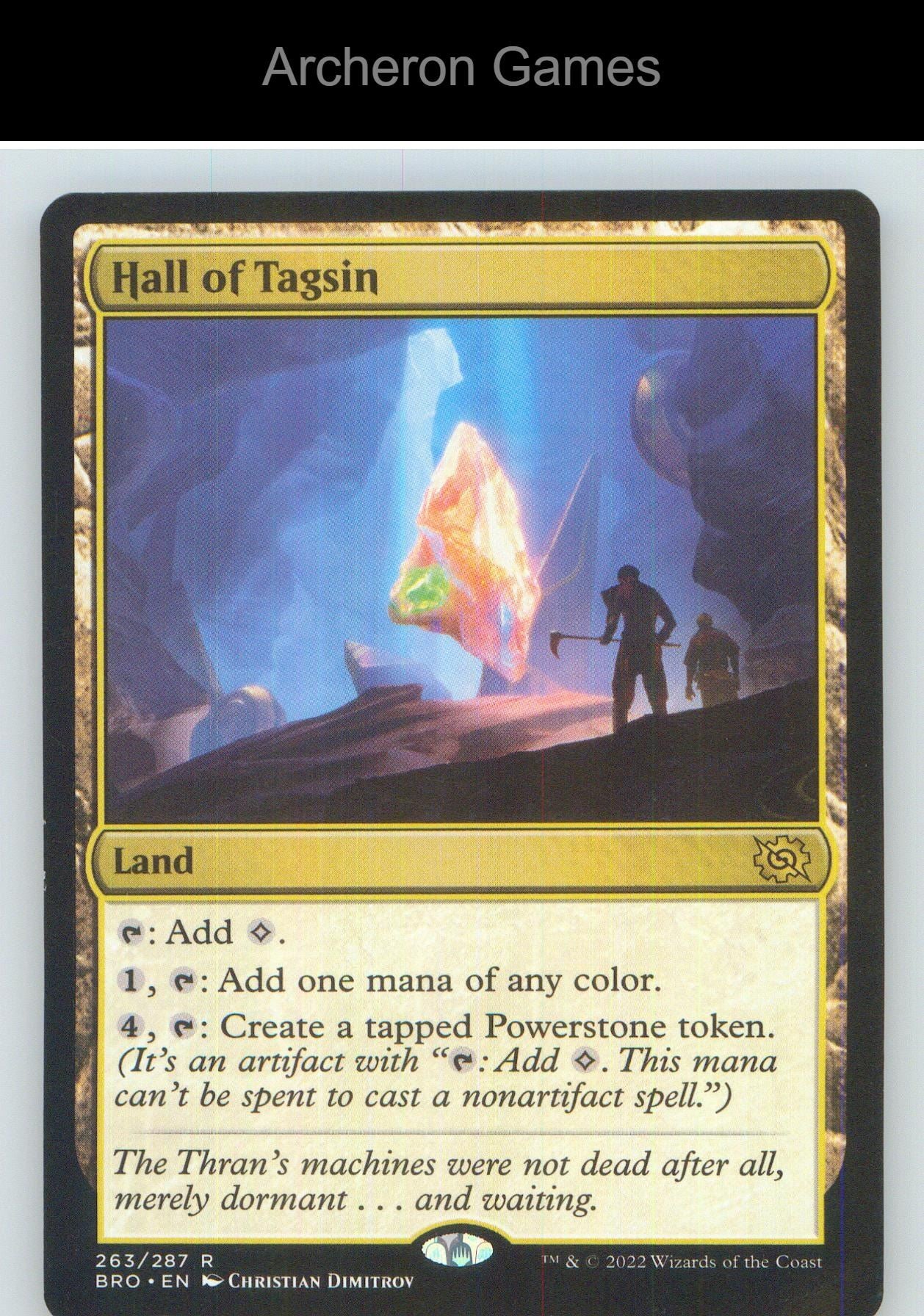 Hall of Tagsin BRO 263 R MTG Card NM/EX+