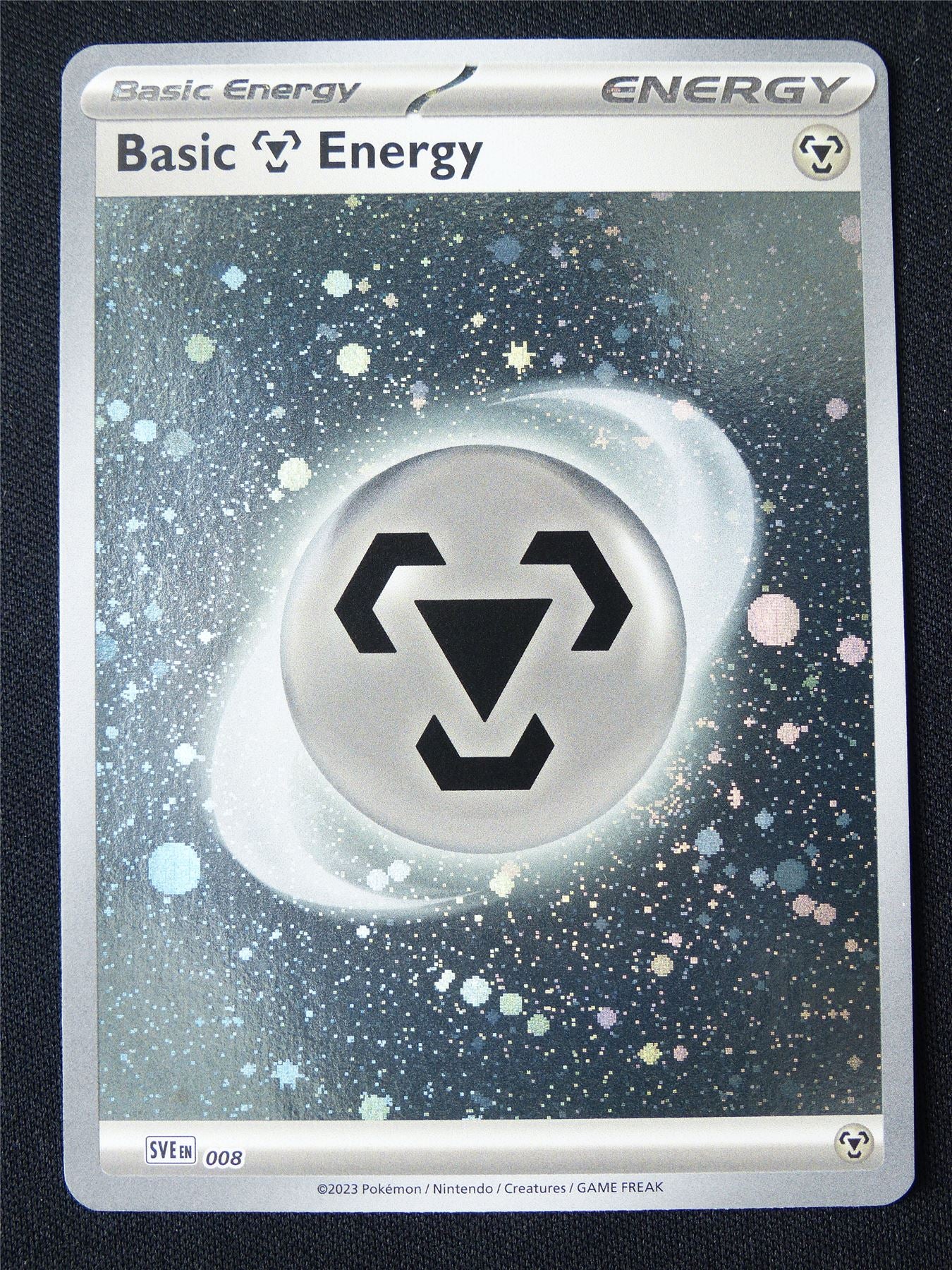 Basic Metal Energy 008 SVE Holo - Pokemon Card #22W