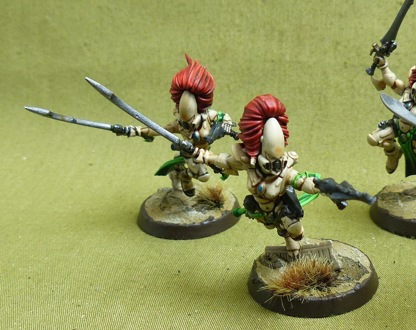 Howling Banshees painted - Aeldari - Warhammer 40K #43M