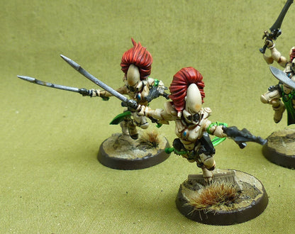 Howling Banshees painted - Aeldari - Warhammer 40K #43M