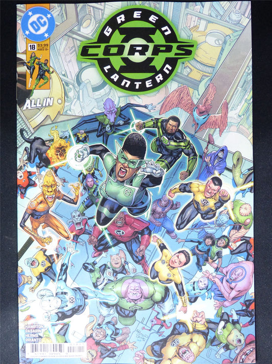 GREEN Lantern Corps #18 Cvr A - Sep 2026 DC Comic #1ZH