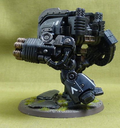 Leviathan Siege Dreadnought painted - Iron Hands - Warhammer Horus Heresy #2Q2