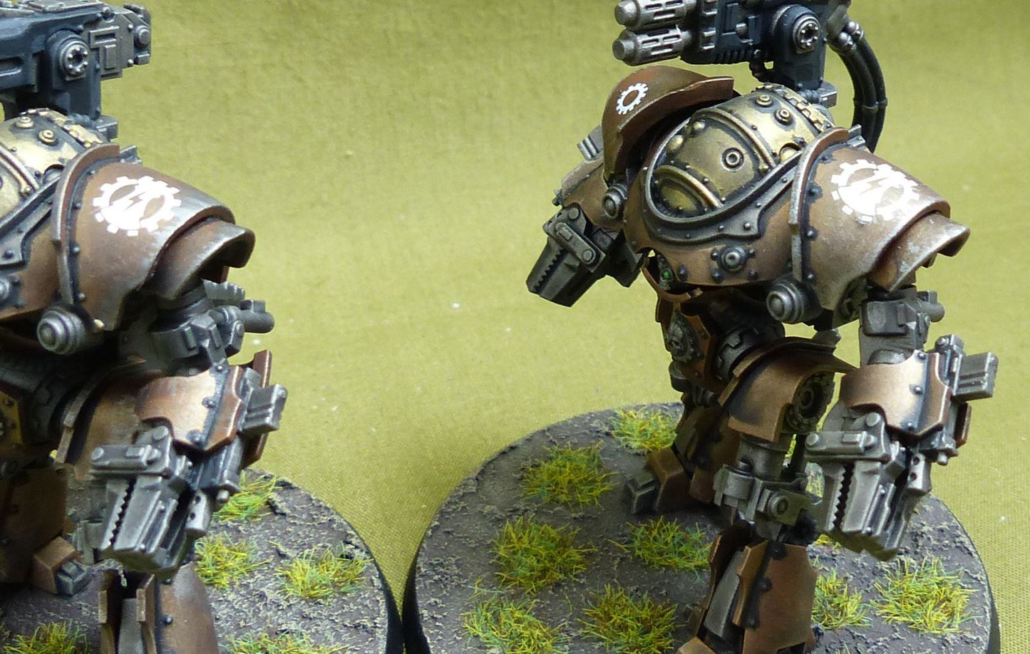 Castellax Battle-automata Maniple painted - Mechanicum - Warhammer Horus Heresy #EO