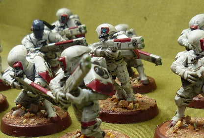 Fire Warriors Strike Team painted - Tau Empire - Warhammer 40K #JH