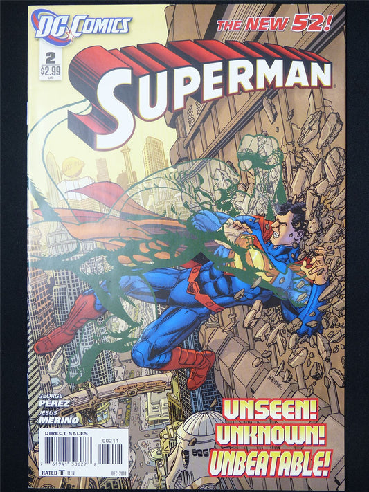 SUPERMAN #2 - B&B DC Comic #85O