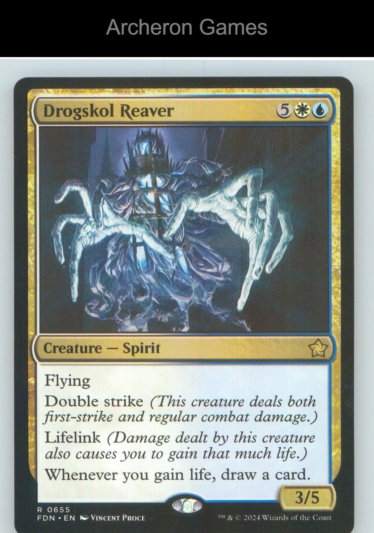 Drogskol Reaver FDN 655 R MTG Card NM/EX+