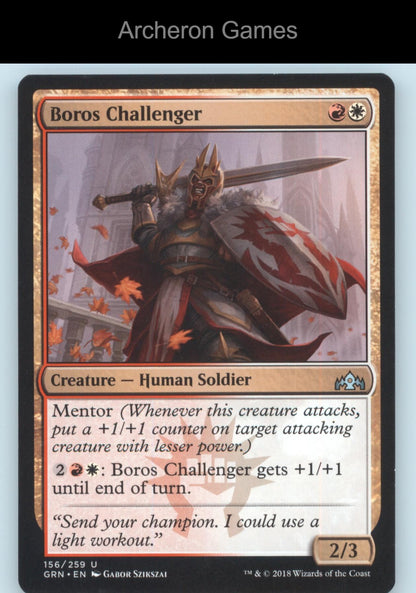 Boros Challenger 156 UC MTG Card The List Reprints