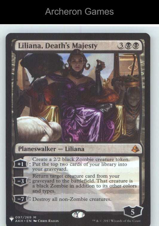 Liliana, Death's Majesty AKH 97 Mythic MTG Card NM/EX+