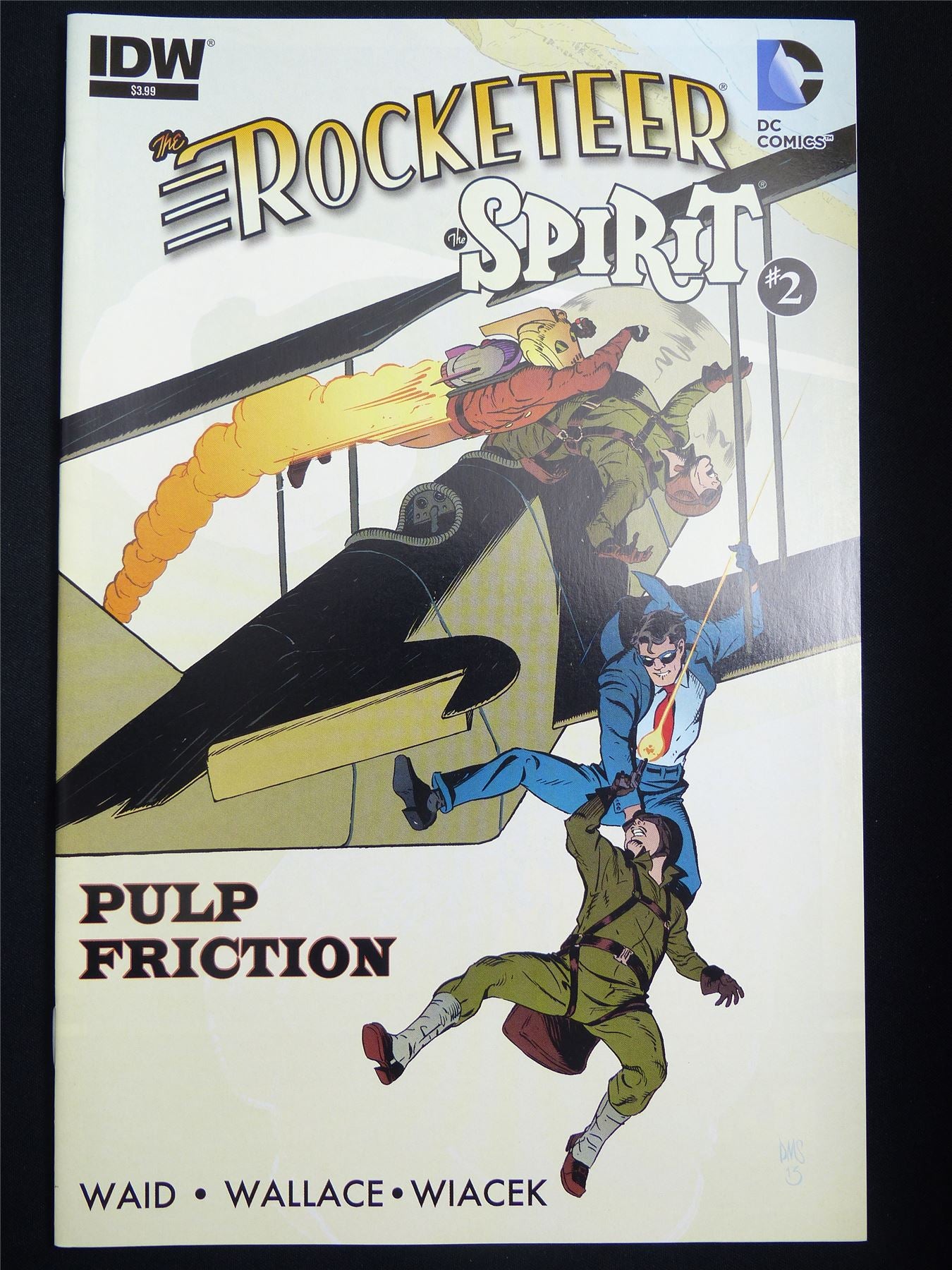 The ROCKETEER/The Spirit: Pulp Friction #2 - B&B IDW DC Comic #2H6