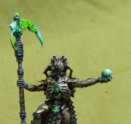Necron Overlord painted - Necrons - Warhammer 40K #1QB