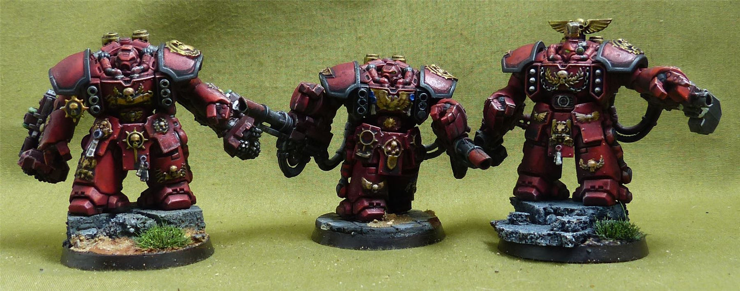 Centurion Devastator Squad painted - Blood Angels - Warhammer 40K #5C0