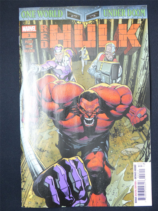 Red HULK #3 - Jul 2025 Marvel Comic #324