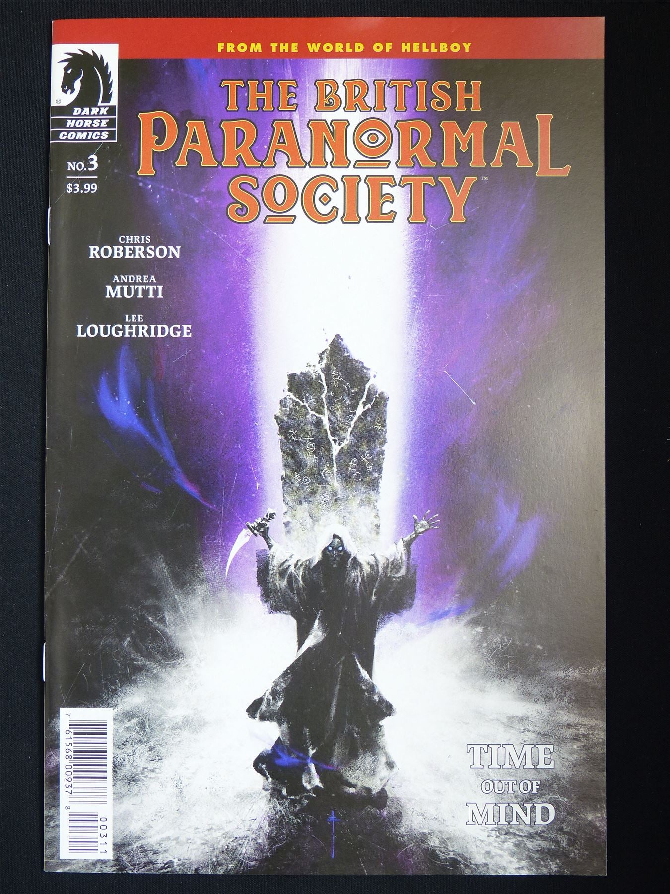 The BRITISH Paranormal Society: Time Out of Mind #3 - Dark Horse Comic #6J8