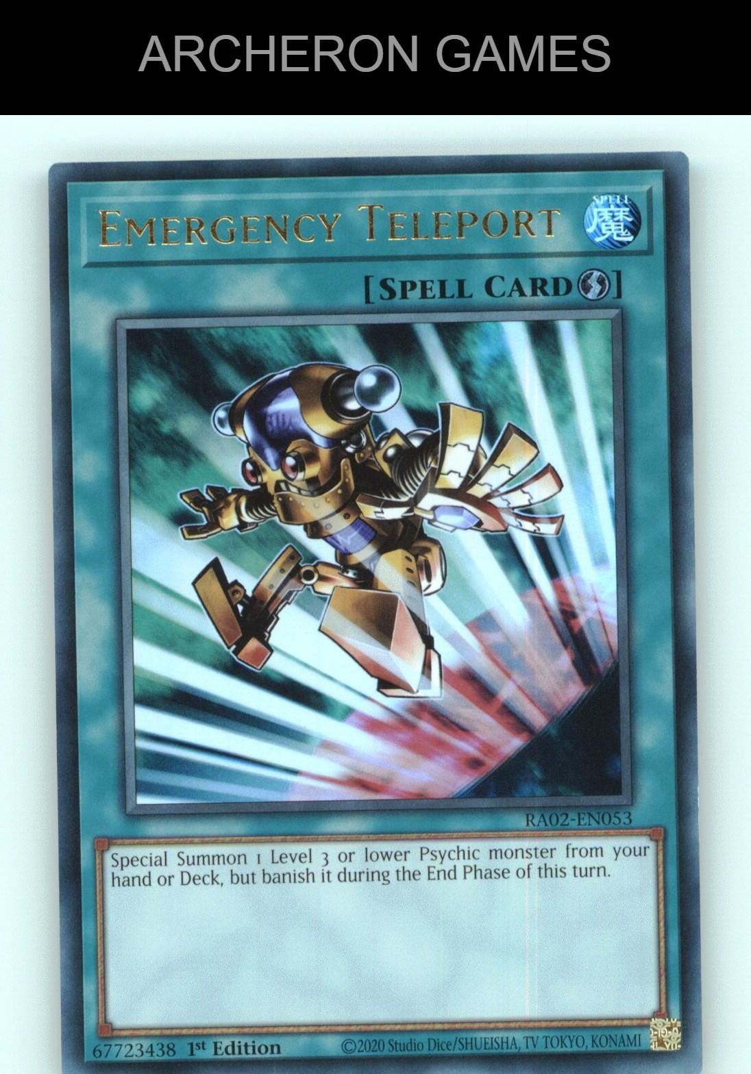 Emergency Teleport (PUR) Ultra Rare YUGIOH Card