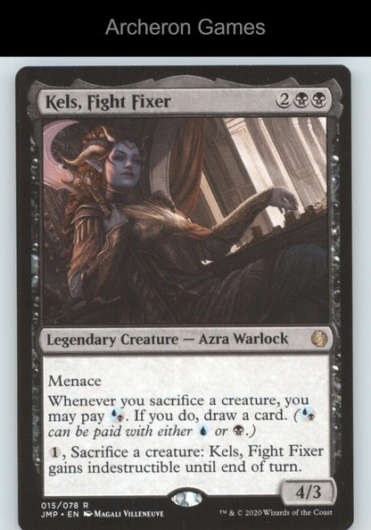 Kels, Fight Fixer 015/078 R MTG Card The List Reprints