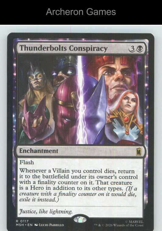 Thunderbolts Conspiracy MSH 117 R MTG Card NM/EX+
