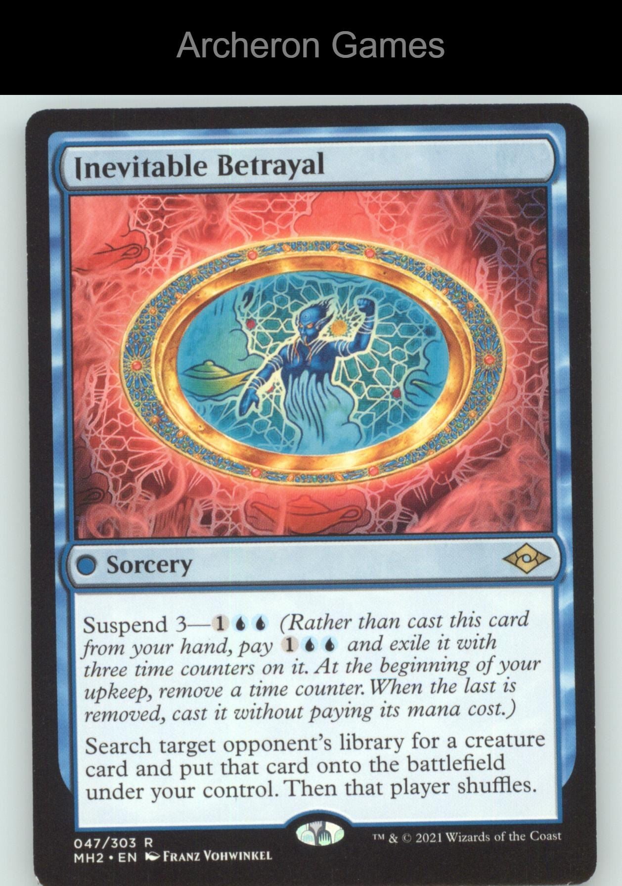 Inevitable Betrayal 47 R MTG Card Modern Horizons 2